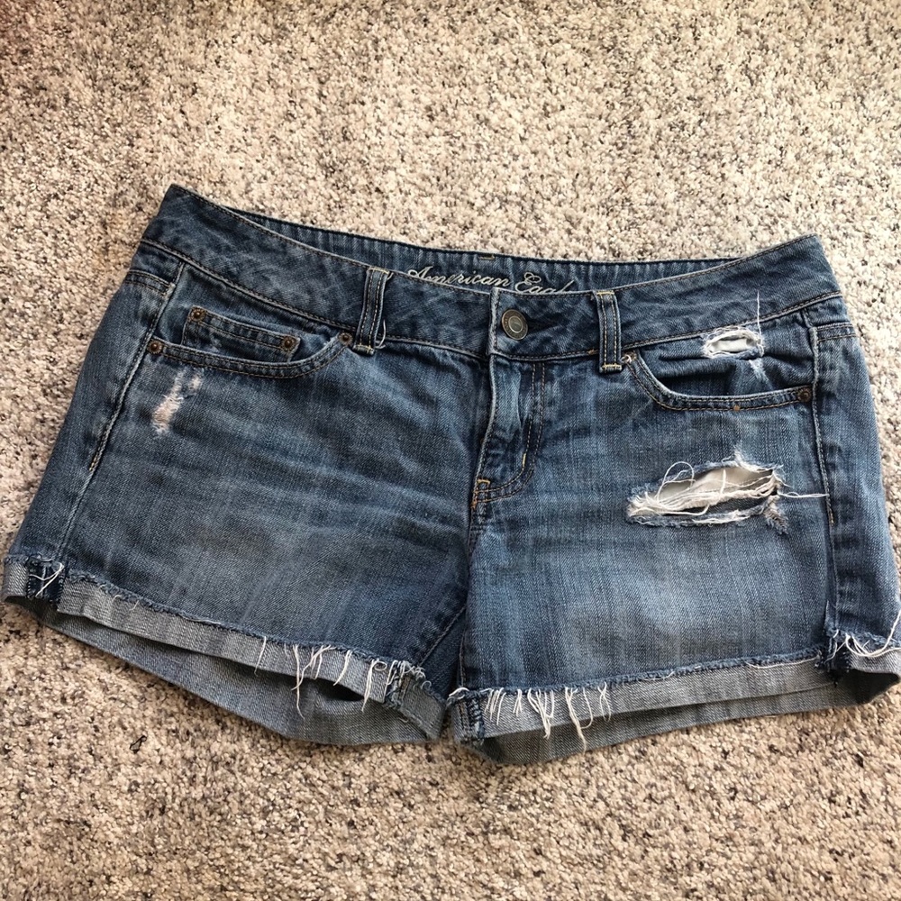 American Eagle Distressed Jean shorts